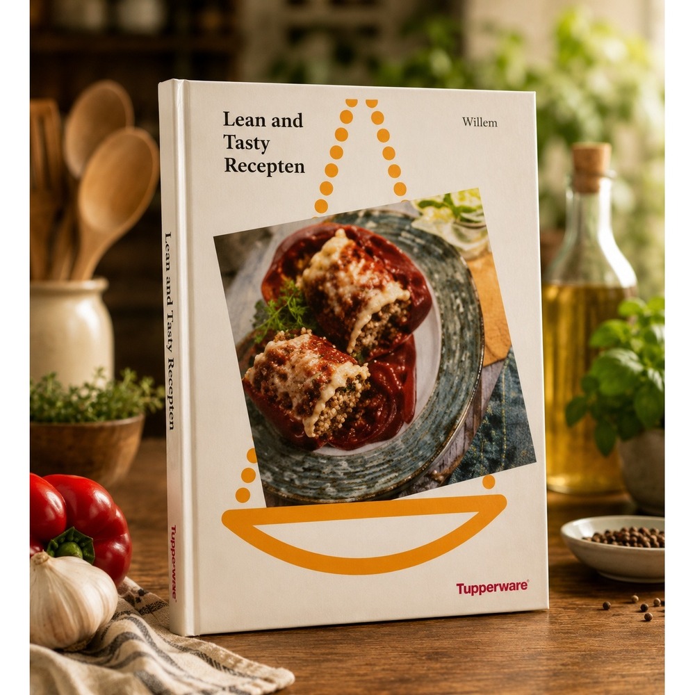 Tupperware Cookbook Luscious Low-Fat Favorites OS White New Sealed Hardcover 90s